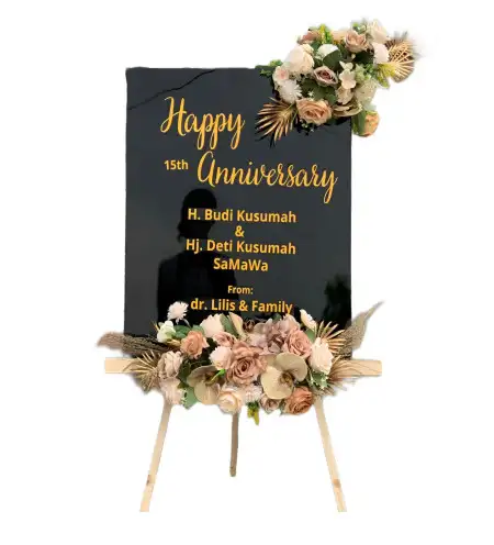 Papan Bunga Akrilik Sumbercangkring