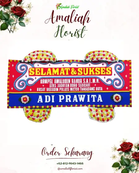 Papan Bunga Ucapan Selamat Sumbercangkring