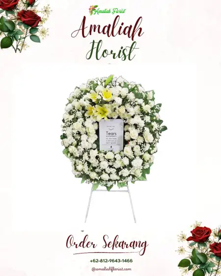 Krans Bunga Duka Sumbercangkring