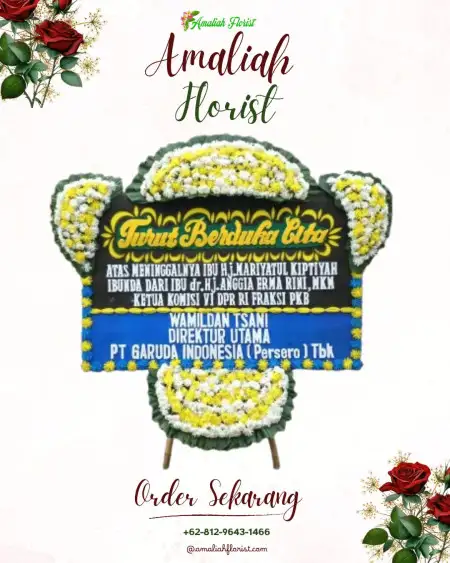 Papan Bunga Duka Sumbercangkring